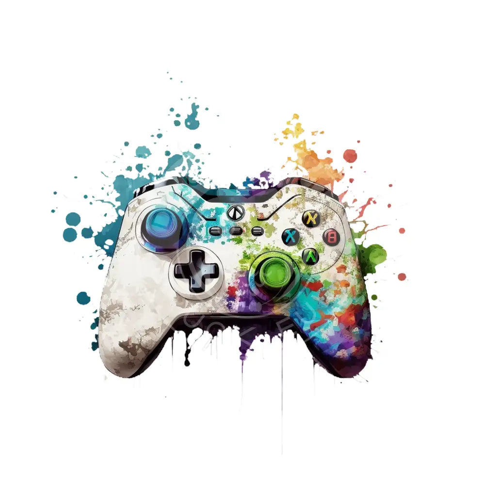 Bügelbild Game Controller 25-19