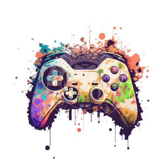 Bügelbild Game Controller 25-6