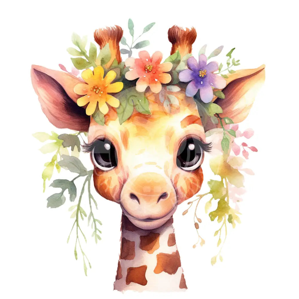 Bügelbild Giraffe 205-1