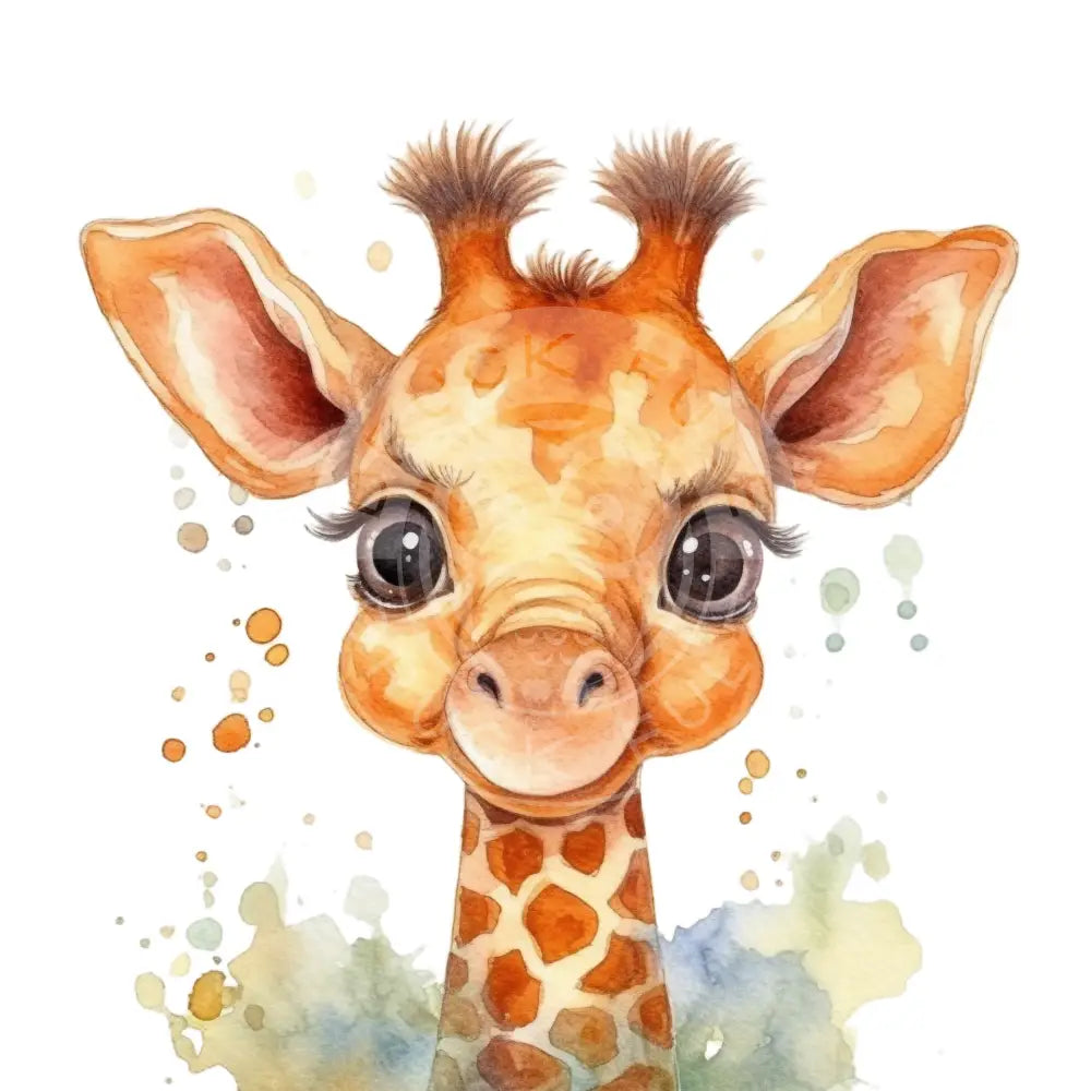 Bügelbild Giraffe 205-12