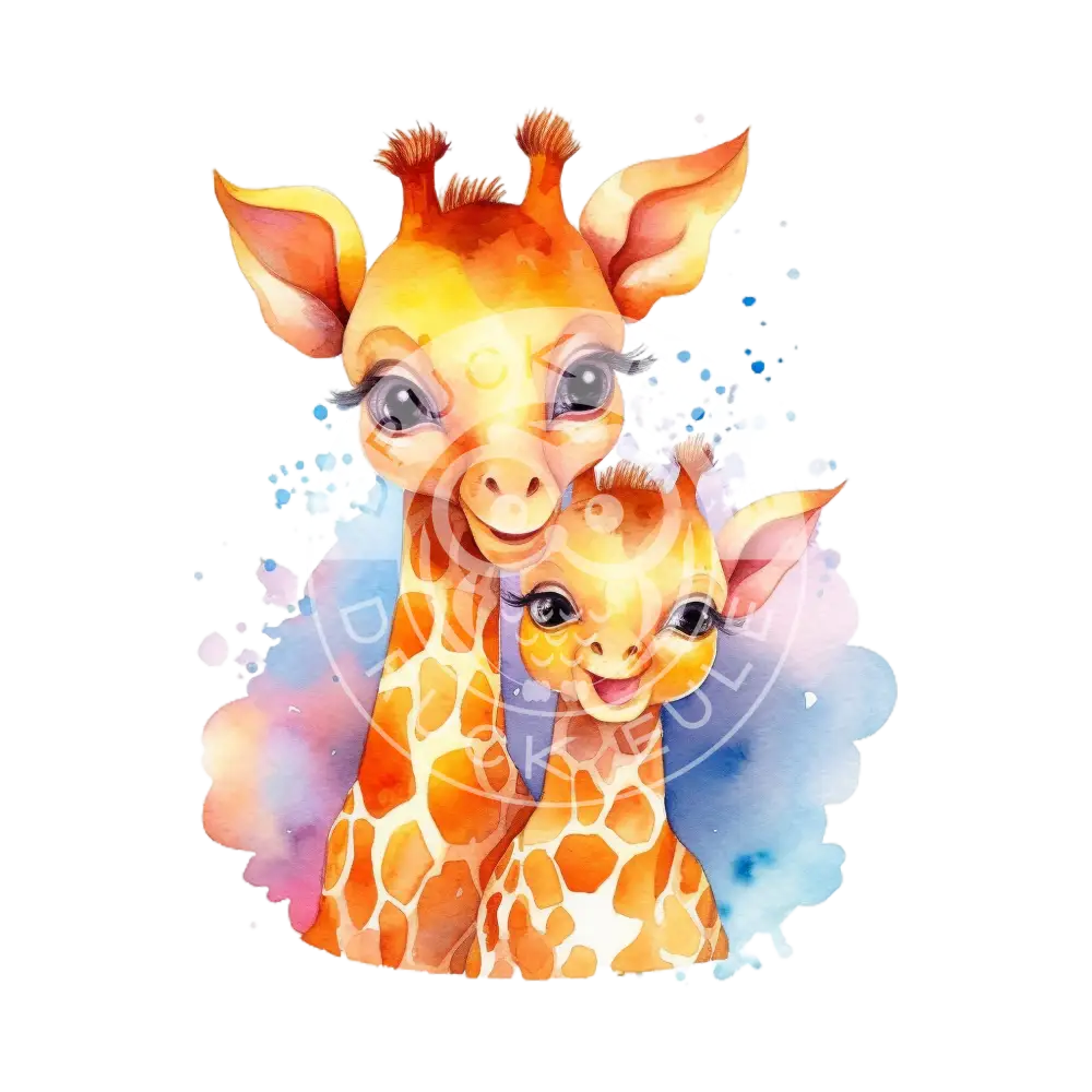 Bügelbild Giraffe 205-2