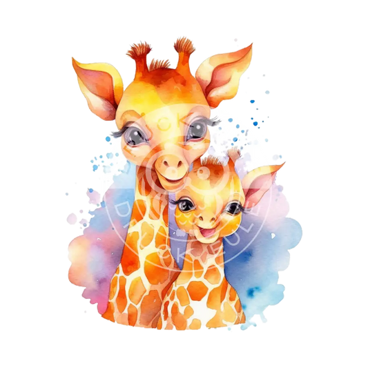 Bügelbild Giraffe 205-2