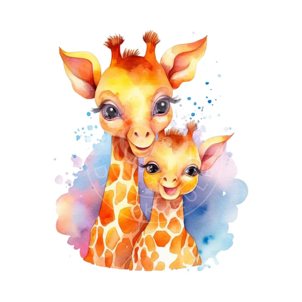 Bügelbild Giraffe 205-2