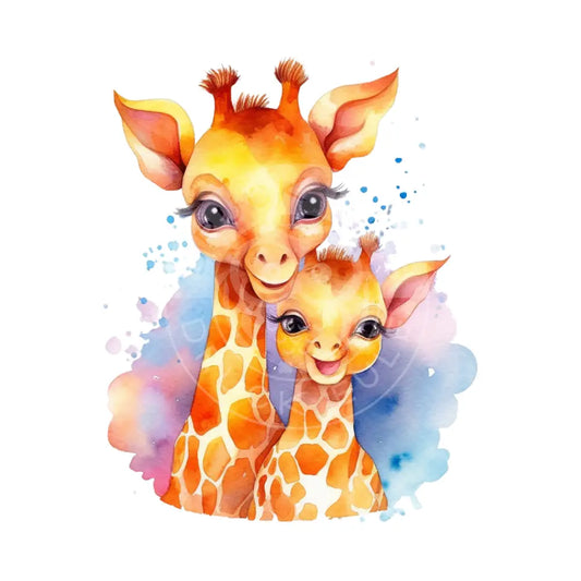 Bügelbild Giraffe 205-2