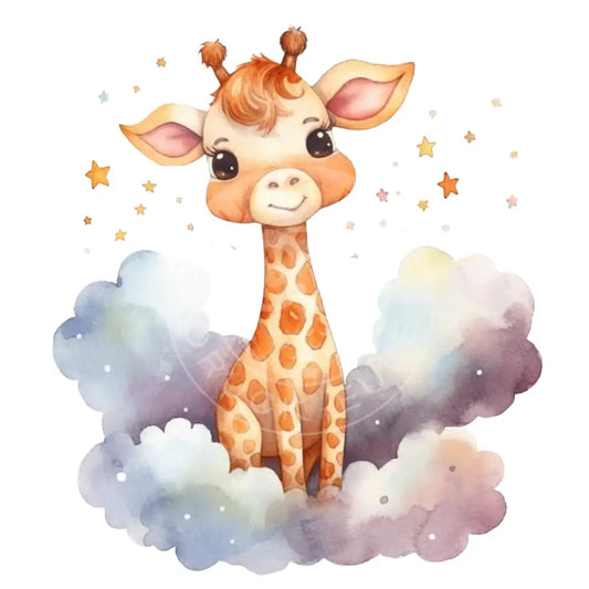 Bügelbild Giraffe 205-3