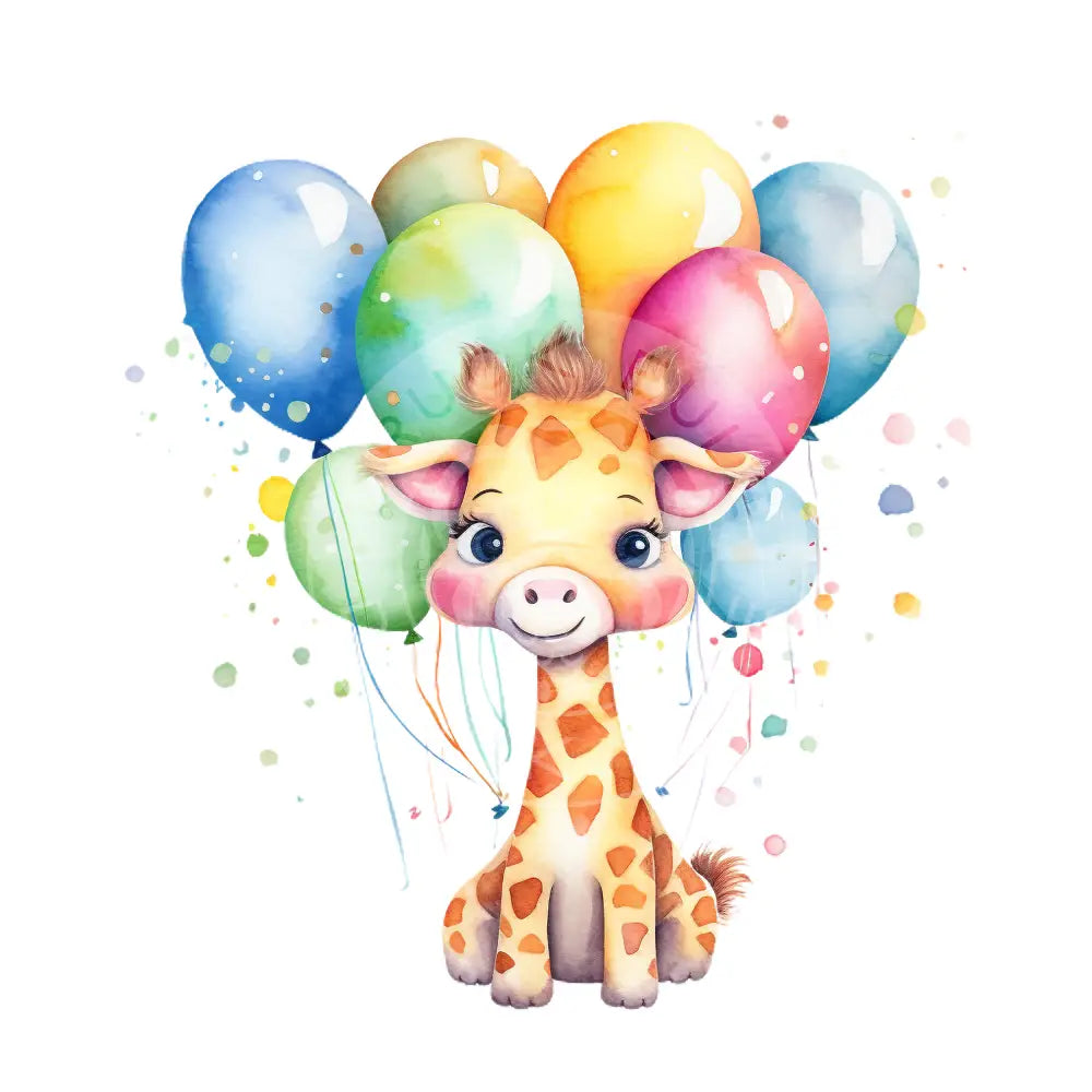 Bügelbild Giraffe 205-4