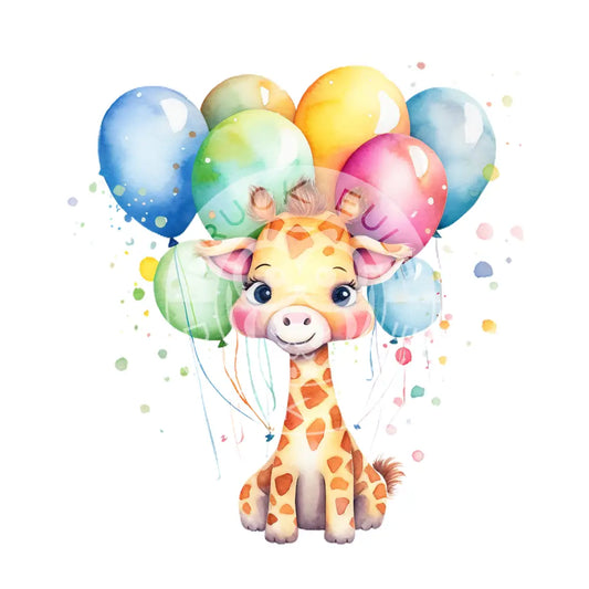 Bügelbild Giraffe 205-4