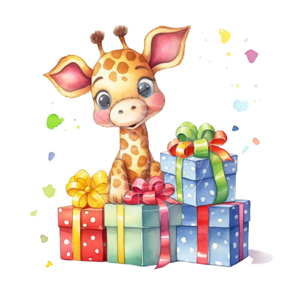 Bügelbild Giraffe 205-5