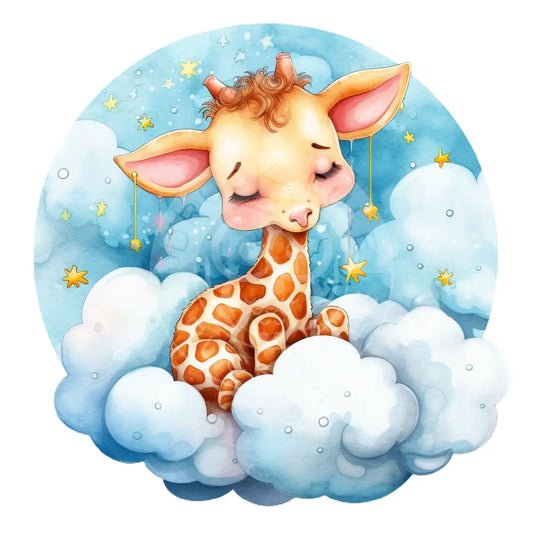 Bügelbild Giraffe 205-7