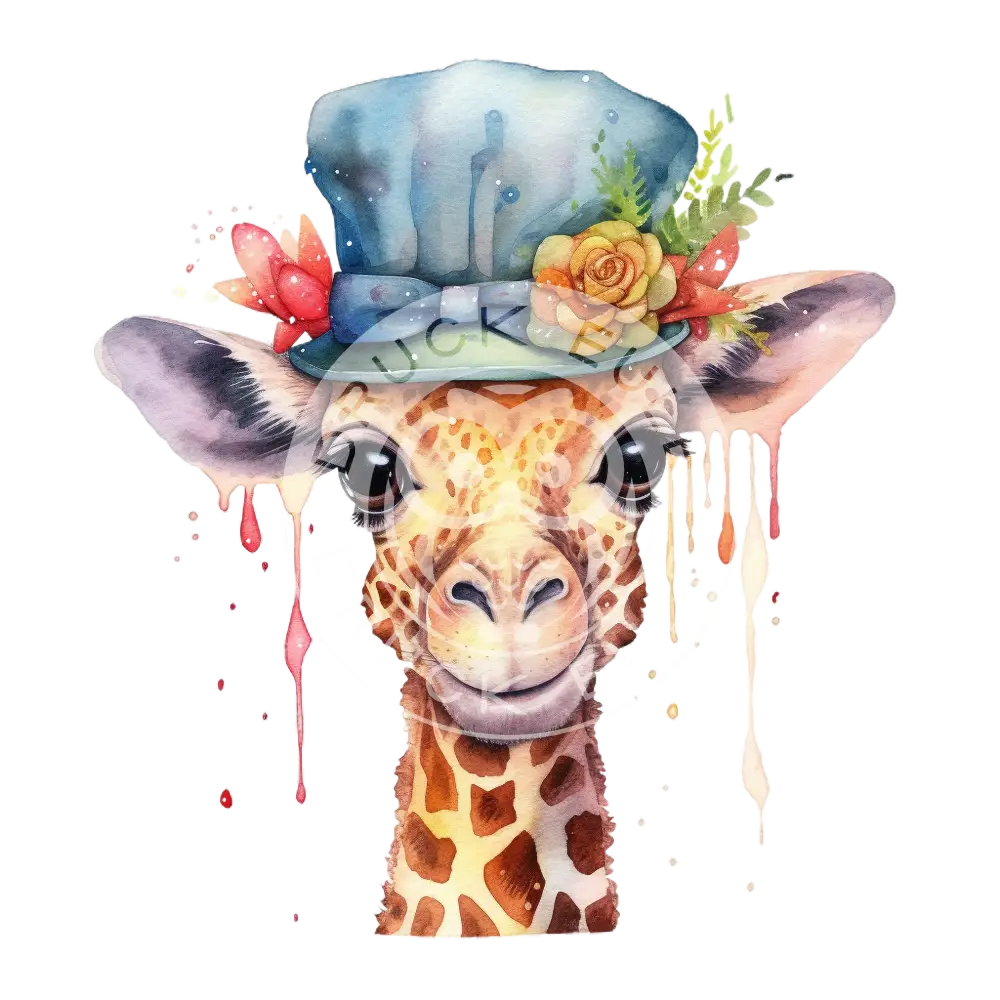 Bügelbild Giraffe 205-8