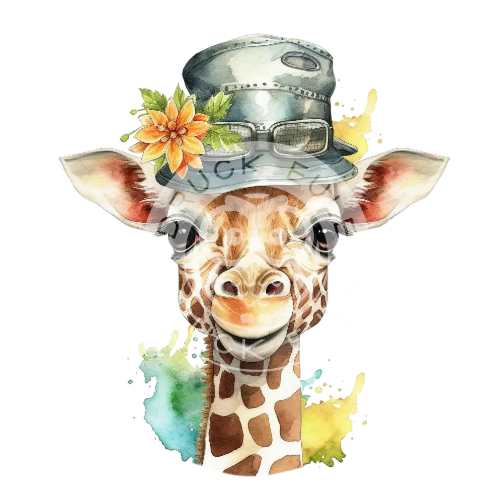 Bügelbild Giraffe 205-9