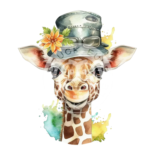 Bügelbild Giraffe 205-9