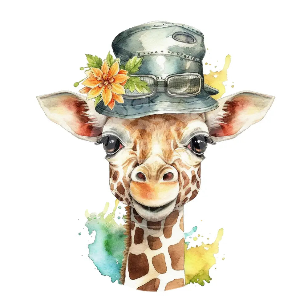 Bügelbild Giraffe 205-9