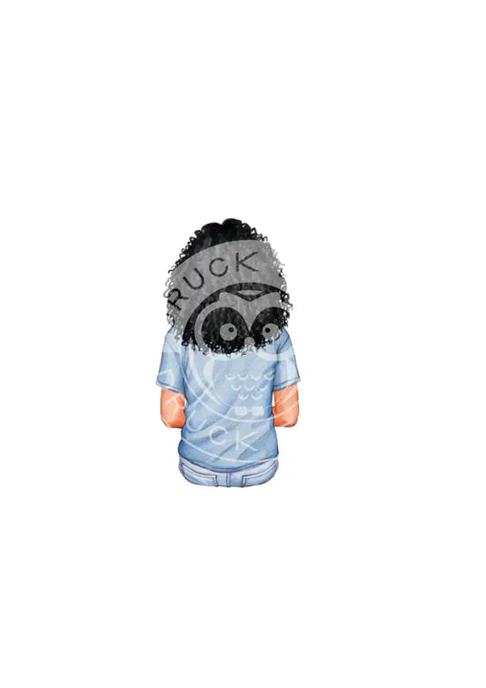 Bügelbild Girl 10.1 T-Shirt 2
