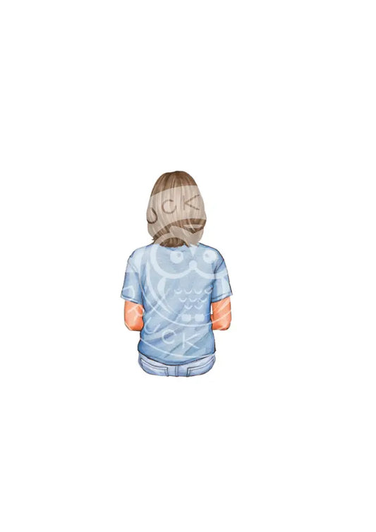 Bügelbild Girl 17.1 T-Shirt 2