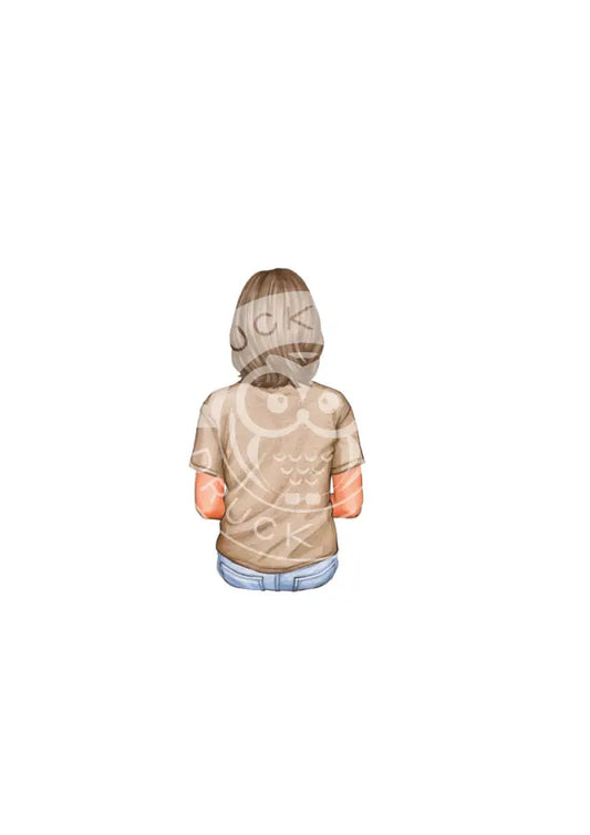 Bügelbild Girl 17.1 T-Shirt 4