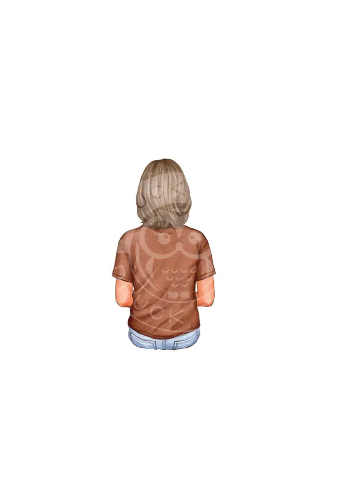 Bügelbild Girl 17.1 T-Shirt 5