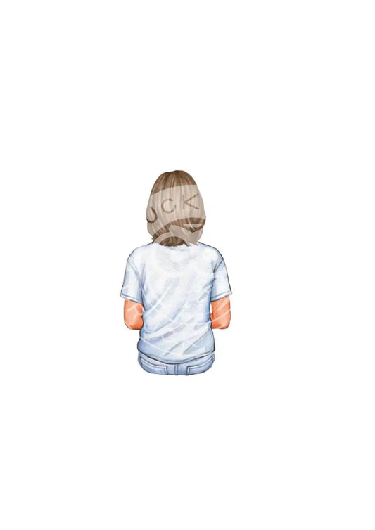 Bügelbild Girl 17.1 T-Shirt 1