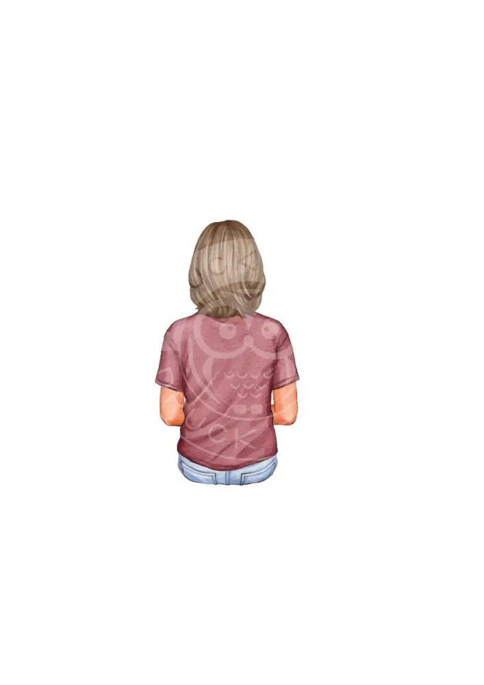 Bügelbild Girl 17.1 T-Shirt 8