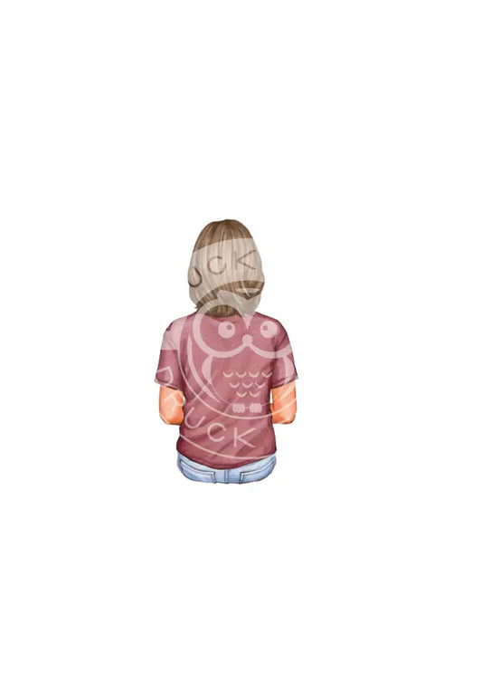 Bügelbild Girl 17.1 T-Shirt 8