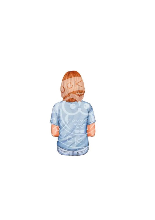 Bügelbild Girl 18.1 T-Shirt 2
