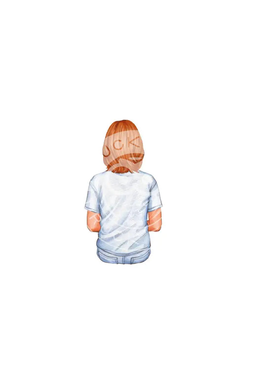 Bügelbild Girl 18.1 T-Shirt 1
