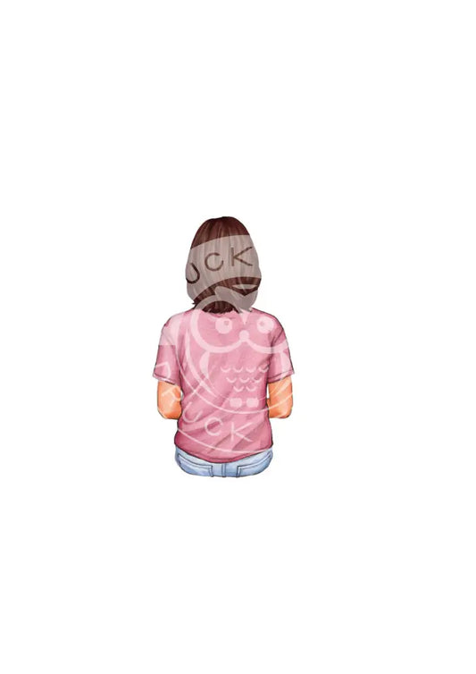 Bügelbild Girl 19.1 T-Shirt 7