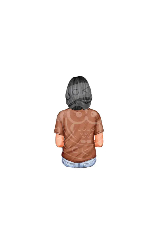 Bügelbild Girl 20.1 T-Shirt 5