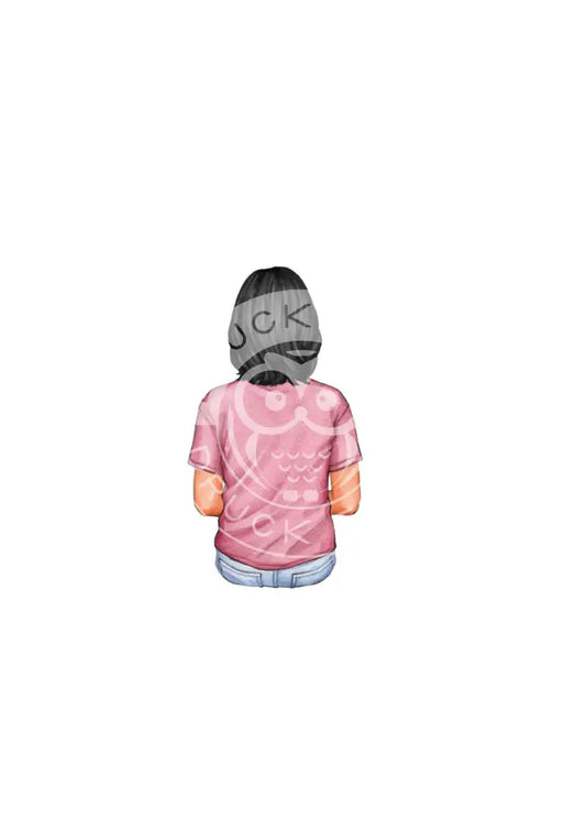 Bügelbild Girl 20.1 T-Shirt 7