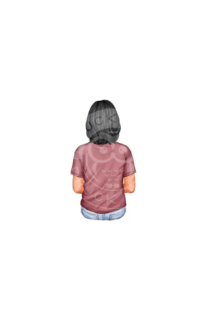 Bügelbild Girl 20.1 T-Shirt 8