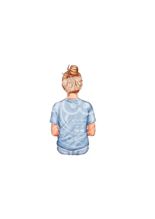 Bügelbild Girl 26.1 T-Shirt 2
