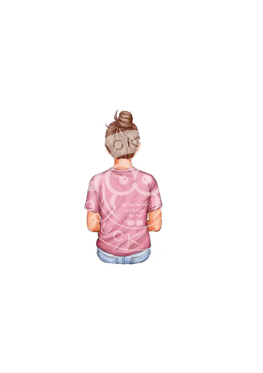 Bügelbild Girl 27.1 T-Shirt 7