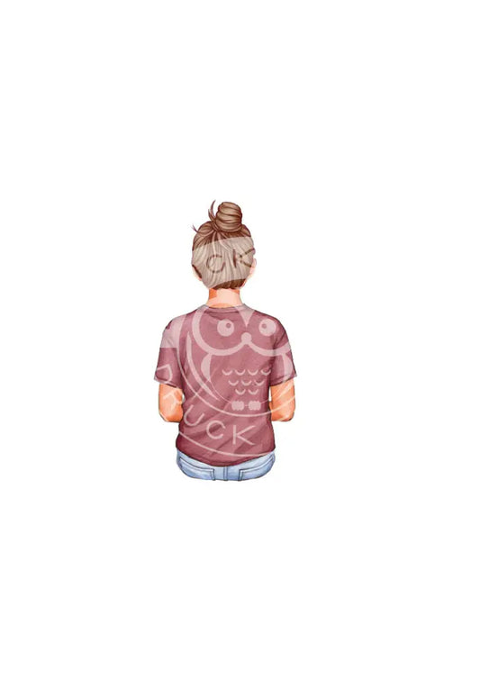 Bügelbild Girl 27.1 T-Shirt 8