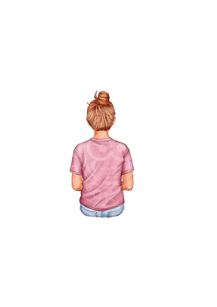 Bügelbild Girl 28.1 T-Shirt 7