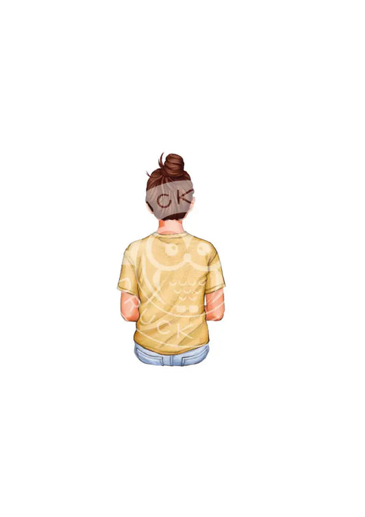 Bügelbild Girl 29.1 T-Shirt 6