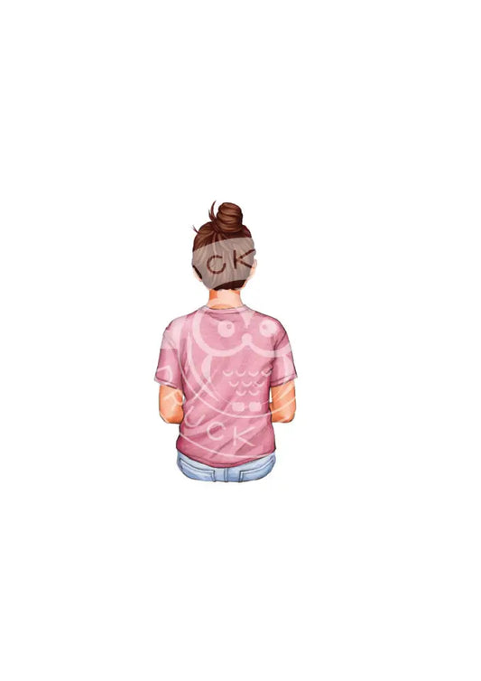 Bügelbild Girl 29.1 T-Shirt 7