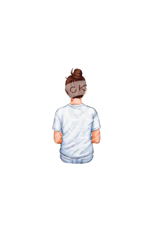 Bügelbild Girl 29.1 T-Shirt 1