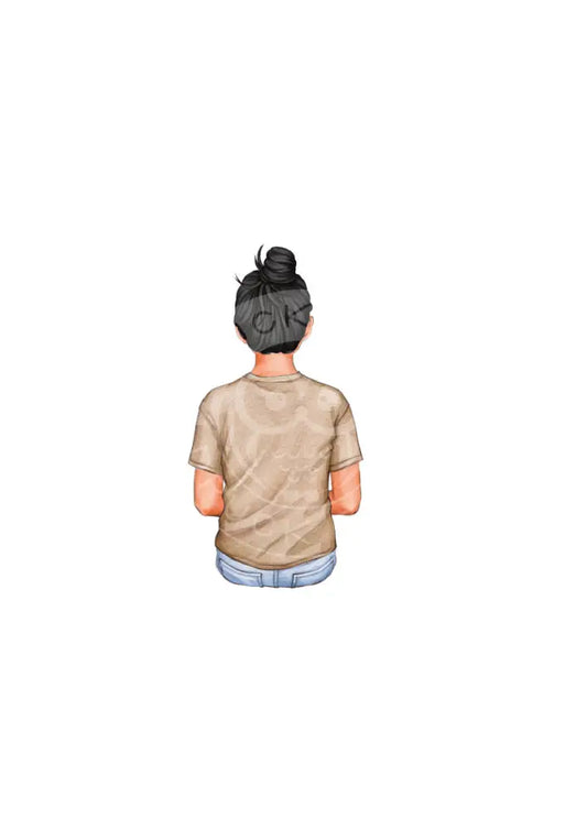 Bügelbild Girl 30.1 T-Shirt 4