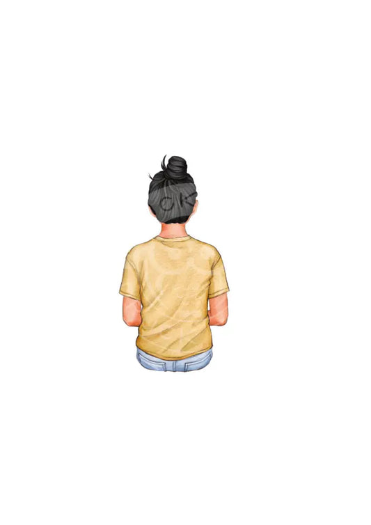 Bügelbild Girl 30.1 T-Shirt 6