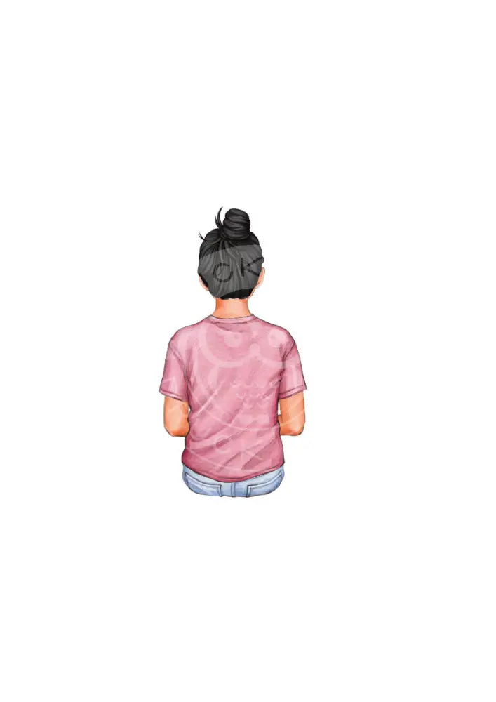 Bügelbild Girl 30.1 T-Shirt 7