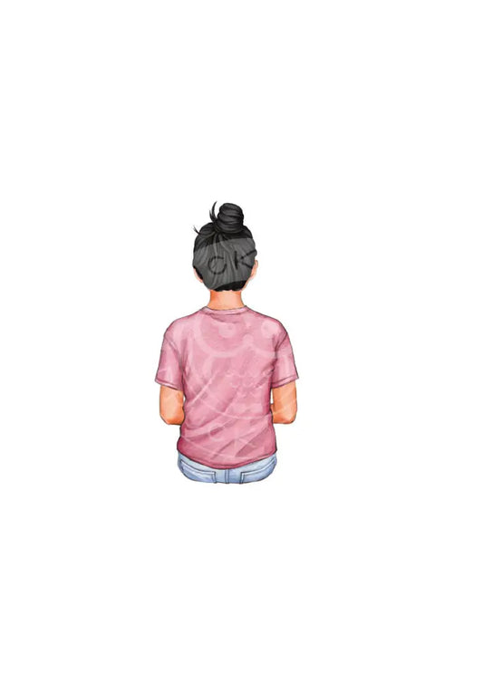 Bügelbild Girl 30.1 T-Shirt 7