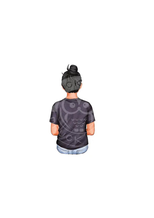 Bügelbild Girl 30.1 T-Shirt 9