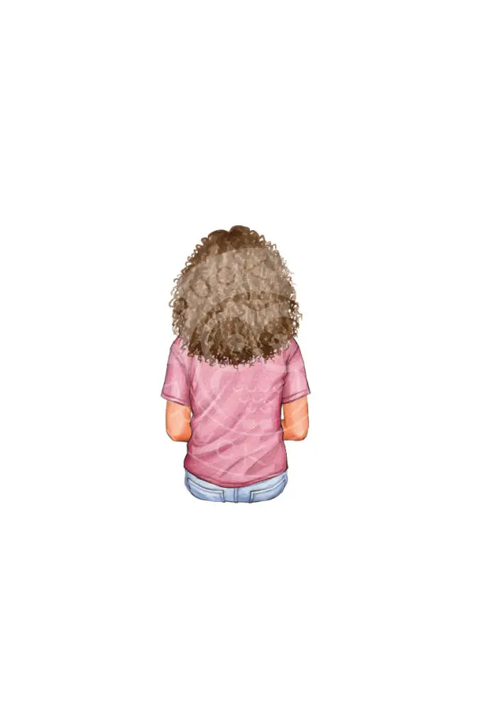 Bügelbild Girl 7.1 T-Shirt 7