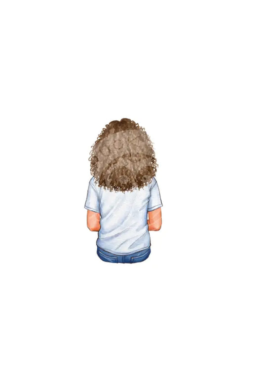 Bügelbild Girl 7.3 T-Shirt 1