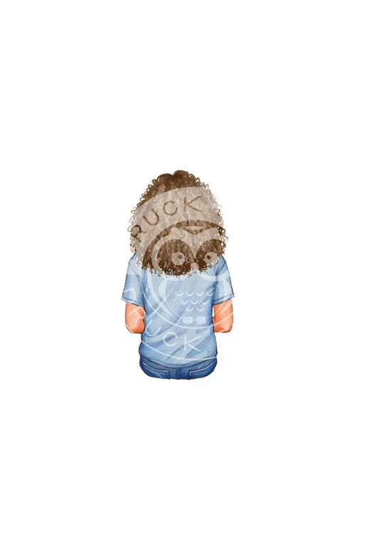Bügelbild Girl 7.3 T-Shirt 2