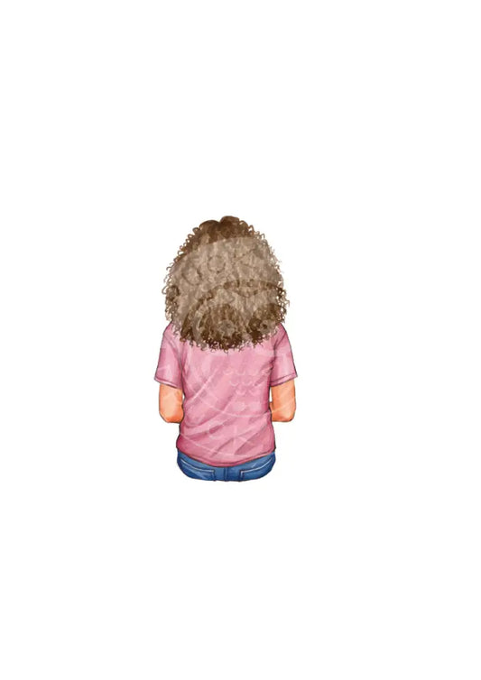 Bügelbild Girl 7.3 T-Shirt 7