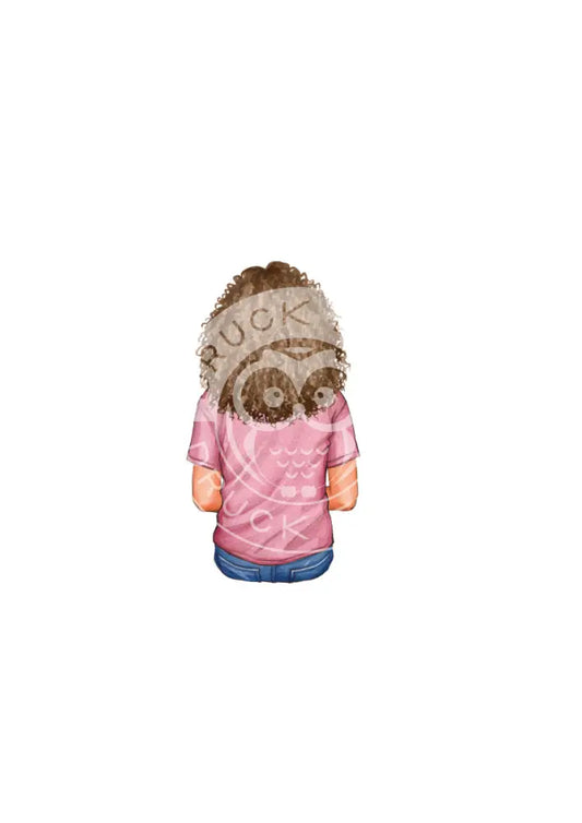 Bügelbild Girl 7.3 T-Shirt 7