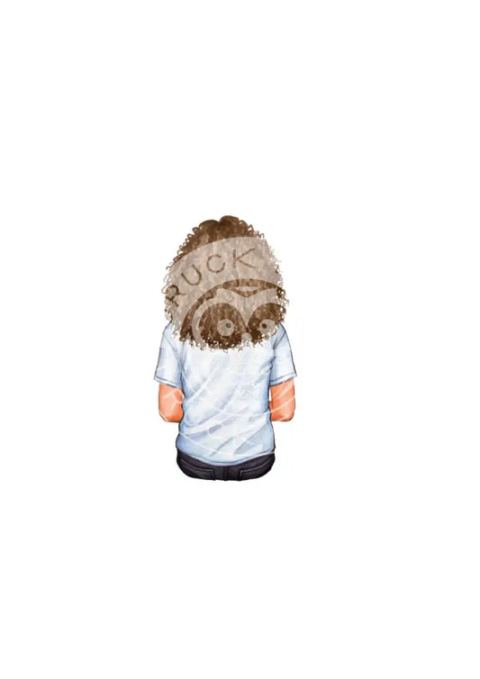 Bügelbild Girl 7.4 T-Shirt 1