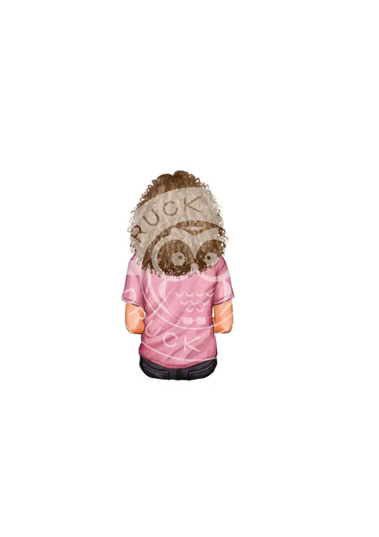 Bügelbild Girl 7.4 T-Shirt 7