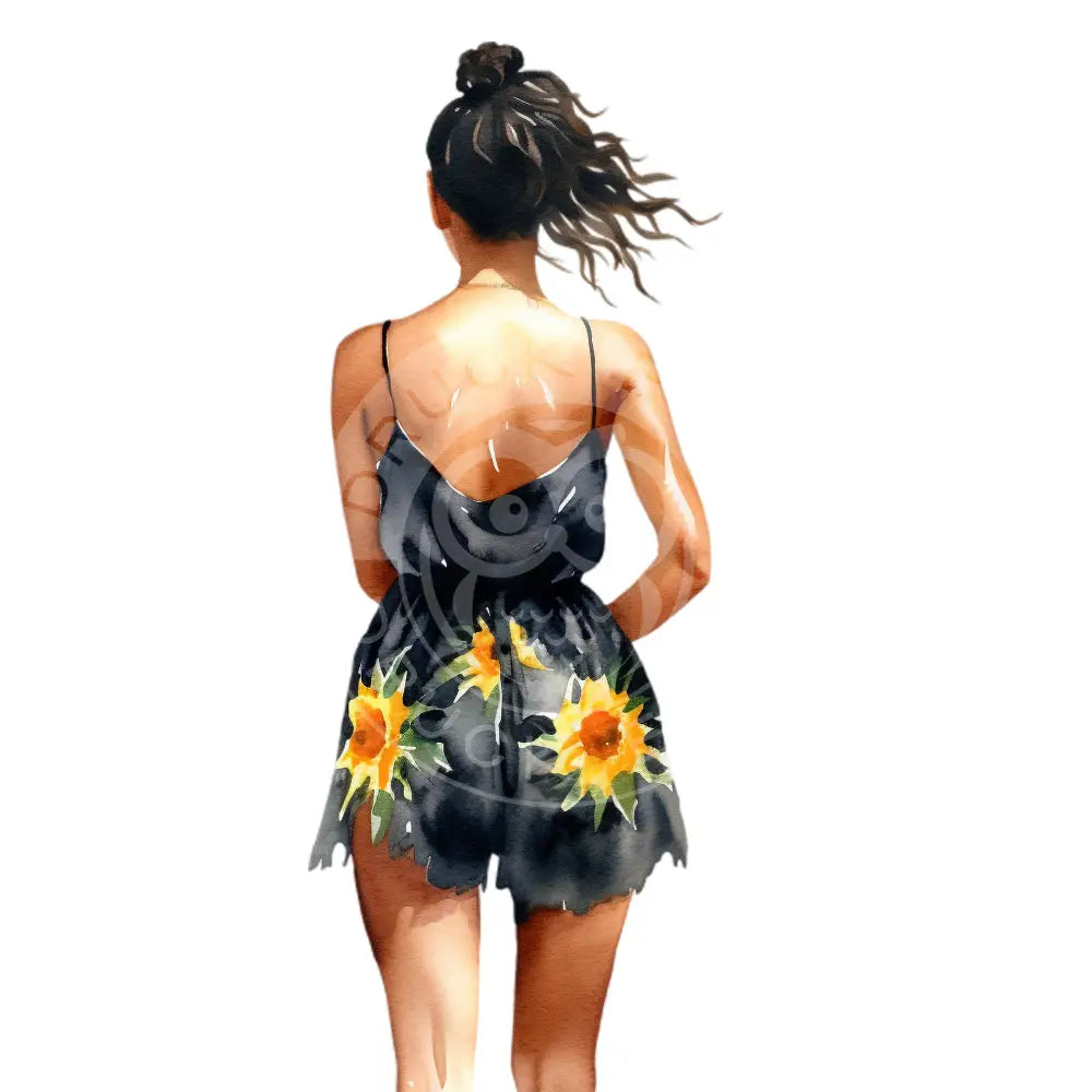 Bügelbild Girl Sommer 291-14A